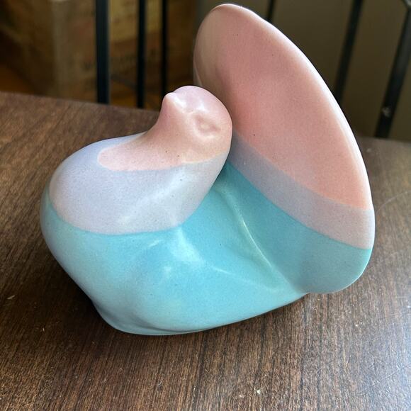 Early Rodolfo Padilla Mexico Pottery Pastel Turkey Figurine MCM Style - Picture 1 of 9